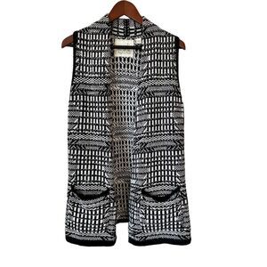 Angel of the North Anthropologie Roenne Wool Blend Sweater Vest